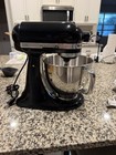 Kitchenaid Artisan 5qt Tilt-head Stand Mixer Onyx Black W shield   Attachments