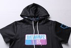 Batwrapz Unisex Kid s Goat Short Sleeve Training Hoodie Ej3 Black Small Nwt