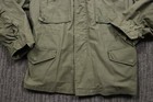 Men s Military Field Jacket Cold Weather Green Size Small Short Army 80s Vtg
