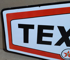 Texaco Porcelain Enamel Sign  36 X 18  Inches 2 Sided