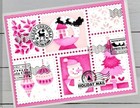 Ldrs Creative Christmas Postage Collage Holiday Stencils