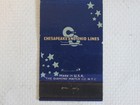 Chesapeake And Ohio Lines Railway Vintage Matchbook Cover  - Sleep Like A Kitten