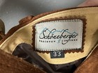 Schoneberger Trachten Bavarian Lederhosen Pants Karnten Size 33 Us Brown Leather