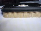 Vintage Soft  Brush Real Ebony With Sterling Adornment  Rare Unique 