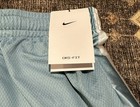 Nike Boy s Elite 23 Stripe Basketball Shorts Light Blue Nwt Youth Fd4004-464