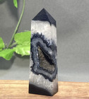 1lb Wholesale Lot Black Sardonyx Tower Obelisk Wand Chakra Healing Reiki Crystal