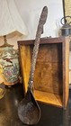 Vintage Hand Carved Wooden Spoon 22 5    Large Folk Art Primitive Rustic Wall Deco