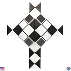 Mipartebo Large Magic Snake Cube Twist Puzzle - 72 Wedges Fidget Toy In Black