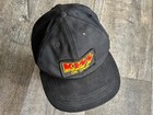 Kiss Hat Cap Black Kiss On Tour Logo 1977 Vintage Kiss Aucoin Memorabilia