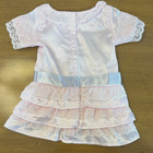 American Girl Beforever Samantha s Pink   Lace Frilly Frock Dress