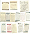 27 Tobacco Card Lot All Different Cards From All Different Sets
