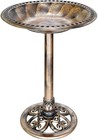 28  Height Pedestal Bird Bath Outdoor Garden Decor Vintage Yard Birdbath Bronze