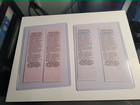 All  4  Grateful Dead  1992  Full Unused Concert Tickets   las Vegas 