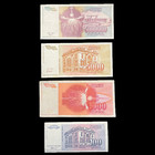 Yugoslavia 1993 Nikola Tesla 10  1000  5000   5 Million Dinara Banknote Currency
