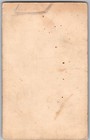 Antique Cdv Circa 1860s Cute Baby Seated In Dress Unmarked
