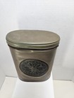 1965 Vintage Rare Medallion Vinyl Lunchbox Brunch Bag Thermos  No Strap 