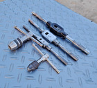 Lot Of 5 Adjustable Tap Wrenches  Ace Craftsman   Others all Five In Good Shape 