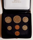 1972 Royal Canadian Mint 7 Coin Set