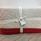 Pottery Barn Winter Dreams Reversible King Quilt   1 Euro Sham Holiday Christmas