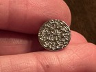 Lot Of 4 Vintage Black   Silver Tone Shirt Button Studs Formal Wear
