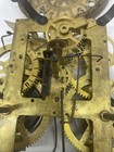 Antique E  Ingraham  Clock Movement W  Dial   Bezel Complete Needs New Spring