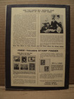 Vintage 1961 Harris The Explorer Stamp Album W  Over 300 World Postage Stamps