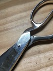 Vintage Wiss Inlaid Steel Forged No 127 Tailor s   Dressmaker s Scissors Shears