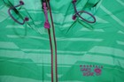Mountain Hardwear Dry Q Evap Waterproof Rain Jacket Women s Size S Green Hooded