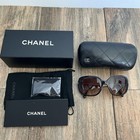 Chanel Blue Sunglasses With Swarovski Crystals