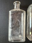 Vintage Lot Of 3 Old Medicine pharmacy Bottles
