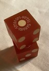 Vintage Dice From Sahara Hotel   Casino Las Vegas  Nv  Unused Condition 
