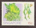 Singapore 584-587 Ferns Unused Set Of Four Never Hinged 1990