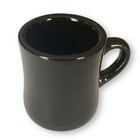 Vintage Black Victor    the Diner Mug    Classic Retro Stoneware Coffee Mug