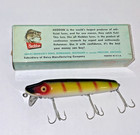 Vintage Heddon Dowagiac Classic Vamp 7500l Wood Lure Perch Scale Color  W  Box