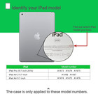 For Apple 9 7  Ipad Air   Air 2 - Kids Case With Built-in Screen Protector Cover