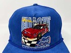 Vintage Bill Elliott Hat 80s Nascar Coors Racing Trucker Cap Corduroy Flawed H24