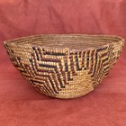 Antique Native American Indian Woven Utility Basket Historic Beautiful Design