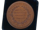 1876 Bronze Award Medal Philadelphia World Fair Centennial W case  3  Diameter