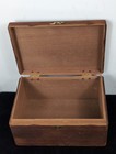 Antique 100 Count Wooden Cigar Box Factory 1514 1st Dist Pa Vintage Tobacciana