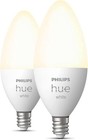 Philips Hue E12 40w White Light Bulb  548289 - 2 Pack