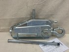 Tractel Tu 17 Manual Cable Hoist Hook Mounted 2 000 Lb Lifting Incomplete