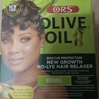  lot Of 4  Ors New Growth No-lye Hair Relaxer Normal Strength Box Kits Exp 08 27