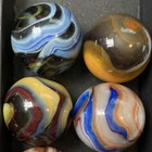 Sixteen Jabo Contract Run Marbles - 3 4   