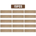 Oxkvpvf 15 Pack 8 X 30 Non-slip Carpet Stair Treads For Indoor Wooden Steps     