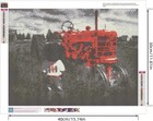 Zimal 5d Diy Diamond Painting Farm Tractor Picture Of Farm Tractor 