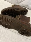 Dr  Martens Brown Leather Men s Combat Boots Slip Resistant Cushioned Lined