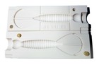 Mold Twin Tail Menace Soft Plastic Fishing Lure Bait Making 3 4 