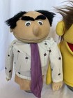 Set Of 3 Hand Puppets With Distinctive Outfits And Varied Hair Colors