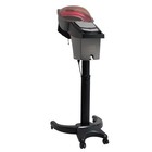 Professional Salon Hair Steamer Rolling Stand Base Beauty Hood 7 Color Processor
