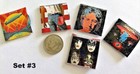 Dollhouse Miniature Overstock Lot Sale- record  Albums W   records 1 12 - 1 Set